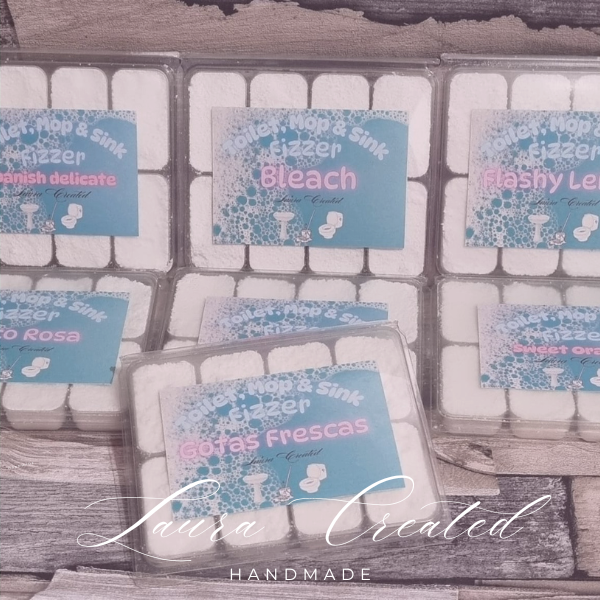 sink, mop & toilet fizzers (pack of 6)